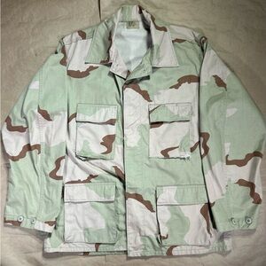 US Military Desert Camouflage 3 Color Combat Coat